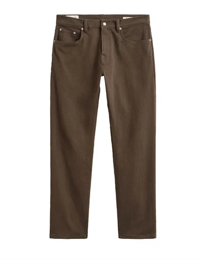 Gant - Regular Fit Twill Jeans - Shadow Brown
